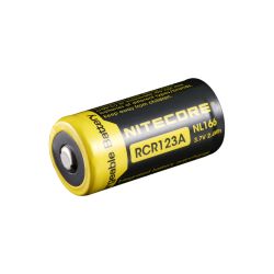 Nitecore NL166 650mAh Rechargeable Li-ion RCR123A 16340 Battery