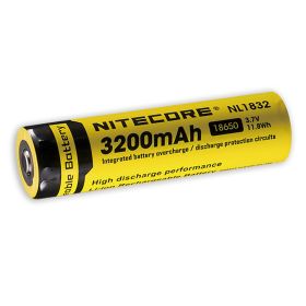 Nitecore NL1832 3200mAh Rechargeable 18650 Battery