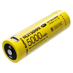 Nitecore NL2150HPR 5000mAh USB-C Rechargeable >15A 21700 Battery