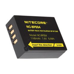 Nitecore NC-BP004 Camera Battery Compatible Fujifilm NP-W126S