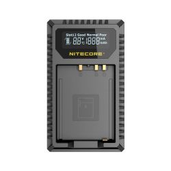 Nitecore FX1 Digital USB Travel Battery Charger for Fujifilm NP-W126 and NP-W126S Batteries