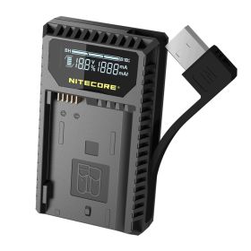 Nitecore UNK1 Nikon Camera Battery Charger for EN-EL14, EN-EL14a and EN-EL15 Batteries