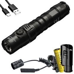 NITECORE MH12SE 1800 Lumen USB-C Rechargeable Flashlight Mounting Kit