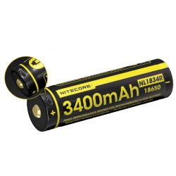 Nitecore NL1834R 3400mAh USB Rechargeable 18650 Battery