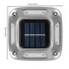 8 LED Solar Wall Light For Outdoor Courtyard Garden; Christmas Party Decoration; LED Lights - White Light - 1