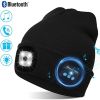 Beanie with Bluetooth - Stay Warm and Connected with LED Lamp