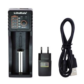 Lii-PD4 Lii-PD2 Lii-402 Lii202 Lii100 18650 Charger Universal Smart Charger for 26650 18650 21700 18500 AA AAA battery - Lii-100 full set - US