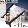 5 x 50CM Street Light Pole Black ZD000608 - black