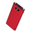 20000Mah Power Bank Portable Charger External Battery Pack 22.5W Super Fast Charging with LED Display Flashlight Fit for iPhone Samsung - Red