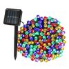 Solar String Lights LED Solar Power Fairy String Light 12M 100 LEDs 8 Lighting Mode Multicolor Waterproof Starry String Lights - Color