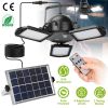 Adjustable Sun-Power Solar Pendant Light for Your Garage