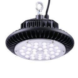 100W UFO LED Light Cool White High Bay Light - black