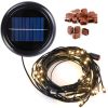 30 LEDs Solar String Light Warm White For 8 9 6rib WD Umb - As Picture