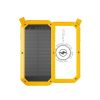 Sun Chaser Mini Solar Powered Wireless Phone Charger 10; 000 mAh With LED Flood Light - YELLOW