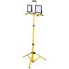 10,000 Lumen LED Work Light , Dual head,Telescoping Adjustable Tripod Stand, Rotating Lamps - cc