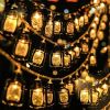 1pc Outdoor String Lights Indoor Lights 80-100 LED Christmas Lights Waterproof Fairy Lights For Bedroom Party Wedding Garden - USB 32 Feet