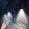 Solar Powered Wall Lights Outdoor 100LED Beads Motion Sensor Lamp IP65 Waterproof 3 Modes Sensor Light - 200W