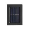 Outdoor Solar Deck Lights Path Garden Patio Pathway Stairs Step Fence Lamp 2pcs - as picture