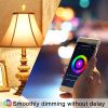 Smart LED Light Candle; C37 Lamp E12 Plug 100-240V 5W WIFI APP Connect Work With Alexa Google Siri Voice Control - WIFI Candle