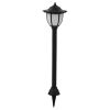 Outdoor Solar Lamps 3 pcs LED Black - Black