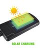 120 COB Outdoor Solar Light with Remote - Black