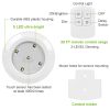 3Pcs LED Night Light Cordless Battery-Powered Closet Lamp Dimmable w/ Remote Stick-on - White