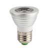 16 Color RGB Magic LED Light Bulb - Silver