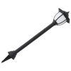 Outdoor Solar Lamps 3 pcs LED Black - Black