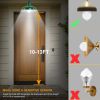 E27 Motion Sensor Light Bulb 9W/5W 1000LM 6500K Dusk to Dawn Automatic On/Off LED Light Bulb Indoor Outdoor Use - 9W