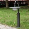 Outdoor Pathway LED Lights IP44 Waterproof Garden Lantern Barn Lights Design Landscape Lighting - DARK GREY600