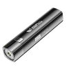 Super Bright LED Flashlight USB Rechargeable 18650 Battery Led Torch for Night Riding Camping Hunting &amp; Indoor Flash light - Blue