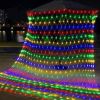 LED String Light Net Mesh Curtain Wedding Party Outdoor Lights - As pic