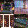 LED String Light Net Mesh Curtain Wedding Party Outdoor Lights - As pic