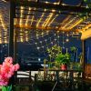 LED String Light Net Mesh Curtain Wedding Party Lights - As pic