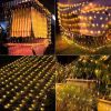 LED String Light Net Mesh Curtain Wedding Party Lights - As pic