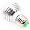 Home Backup Light Bulbs E27 3W RGB 85-265V LED Durable Light Bulb - RGB - LED Lawn Lamps