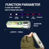 Super Bright LED Flashlight Fixed Focus L2 Lighting White Red Blue Purple Side Light Fishing Searching Camping Lantern - Fixed Focus L2