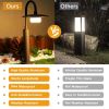 Outdoor Pathway LED Lights IP44 Waterproof Garden Lantern Barn Lights Design Landscape Lighting - DARK GREY600