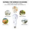 360Â° Panoramic Hidden Wifi IP Camera Light Bulb Home Security Lamp Cam HD 1080P - White