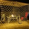 LED String Light Net Mesh Curtain Wedding Party Lights - As pic