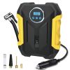 Portable Semi-Automatic Digital Car Tire Inflator with LED Light