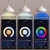 Smart LED Light Candle; C37 Lamp E12 Plug 100-240V 5W WIFI APP Connect Work With Alexa Google Siri Voice Control - WIFI Candle