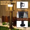 Outdoor Pathway LED Lights IP44 Waterproof Garden Lantern Modern Landscape Lighting - DARK GREY 800