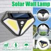 50 COB LED Solar Light - 2 Pack - Black