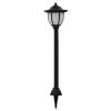 Outdoor Solar Lamps 3 pcs LED Black - Black