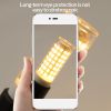 LED Corn Lamp E14 Screw Ceramic Bulb Household Commercial Bulb Warm Light Bulb - e14 9w warm light