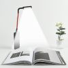 3 Colors LED Night Light Hand Sweep Smart Reading Book Lights USB Plug Foldable Portable Desk Lamp for Laptop Keyboard Lighting - Red - 3 Colors