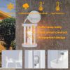 Inowel Lights Wall Light Outdoor Lantern E26 Bulb (Not Include) Wall Mount Hang Lamp Wall Sconce Lighting 32335 - White