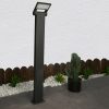 Inowel Outdoor Pathway Lights LED Bollard Light Landscape Path Light Modern Waterproof Driveway Lights 11706 - Grey - 23.62in