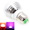 Home Backup Light Bulbs E27 3W RGB 85-265V LED Durable Light Bulb - RGB - LED Lawn Lamps